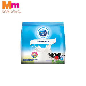 DUTCH LADY INSTANT FULL CREAM MILK POWDER PLAIN (350G)