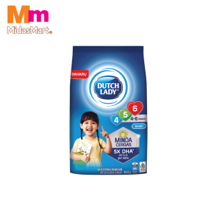 DUTCH LADY 456 FORMULATED MILK POWDER - PLAIN FLAVOUR (850G)