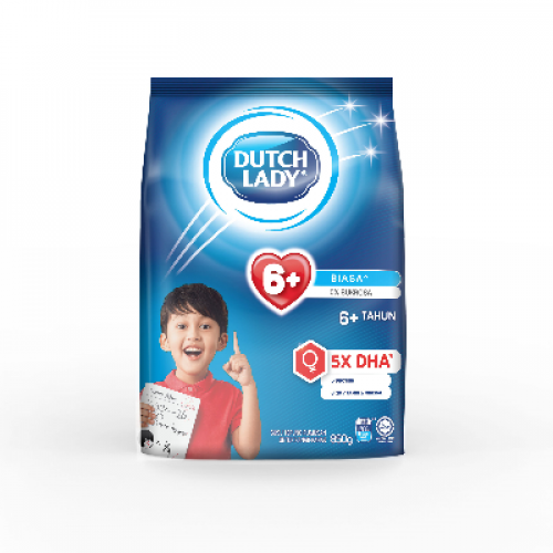 DUTCH LADY GUM 6+ PLAIN 1X850G 