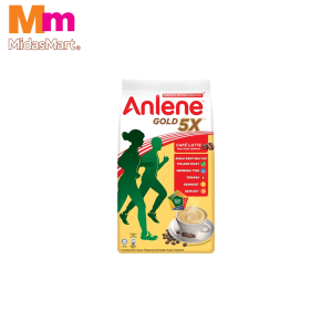 ANLENE GOLD 5X CAFE LATTE FLAVOR (550G)