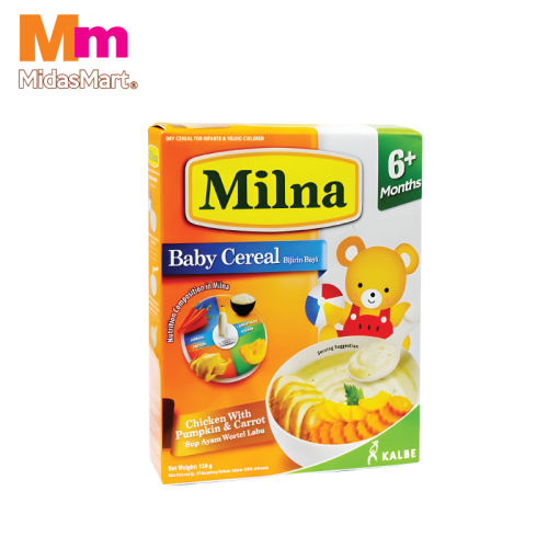 Milna Baby Cereal Chicken with Pumpkin & Carrots 