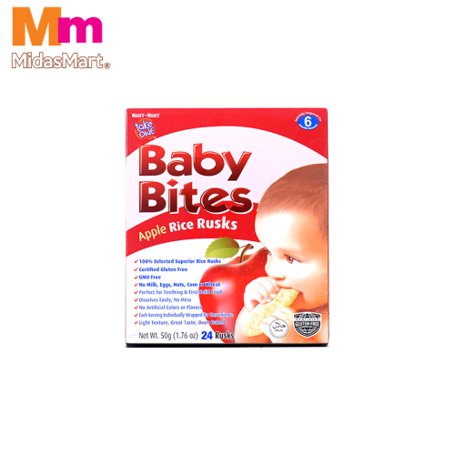 TAKE ONE BABY BITES - APPLE (50G)