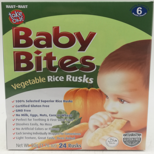 TAKE ONE BABY BITES VEGE 1X50G