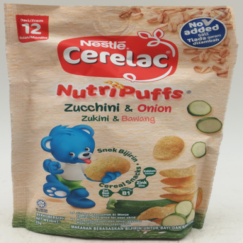 NESTLE CERELAC PUFFS ZUCCHINI 1 X 25G