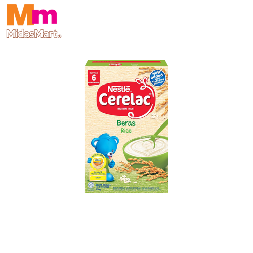 NESTLE CERELAC RICE NO ADDED SUGAR INFANT CEREAL (200G)