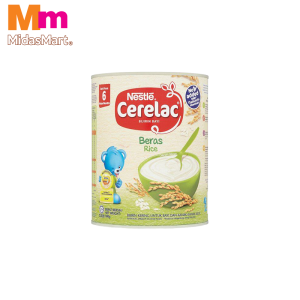NESTLE CERELAC RICE NO ADDED SUGAR INFANT CEREAL (500G)