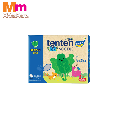 TEN TEN NATURAL BABY NOODLES SPINACH (150G)