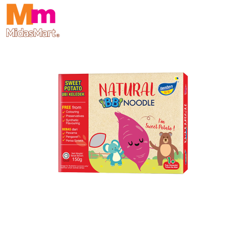 TEN TEN NATURAL BABY NOODLES SWEET POTATO (150G)