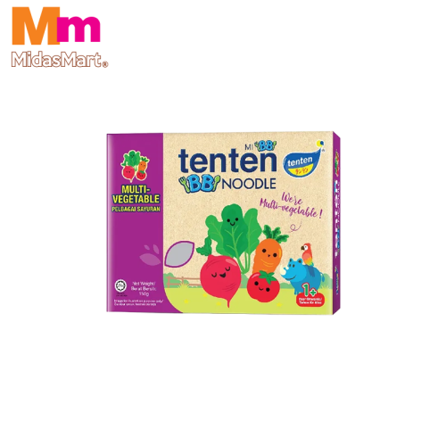 TEN TEN NATURAL BABY NOODLES MIXED VEGETABLE (150G)