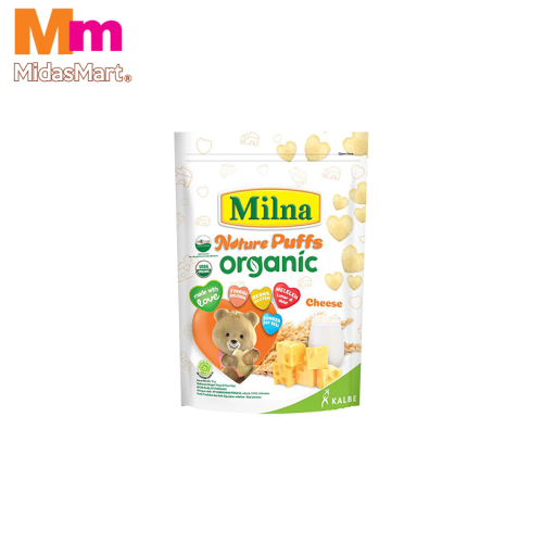 MILNA NATURE PUFFS ORGANIC CHEESE (15G)