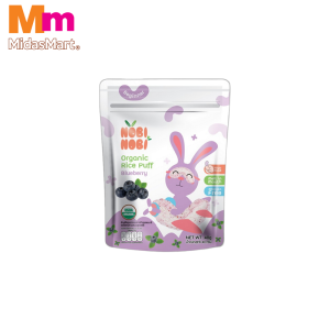 NOBI ORGANIC RICE PUFFS BLUEBERRY (40G)