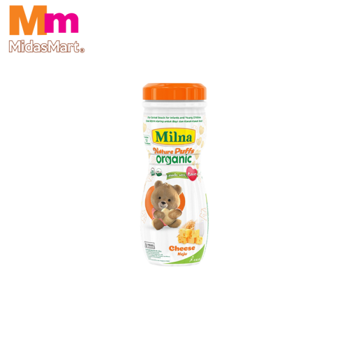 MILNA NATURE PUFFS ORGANIC CHEESE (42G)