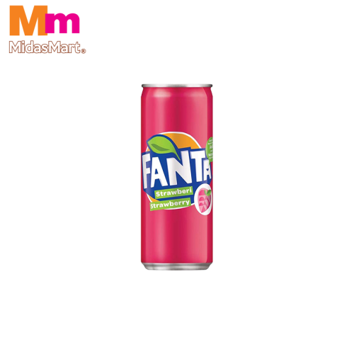 FANTA STRAWBERRY SODA CAN (320ML)