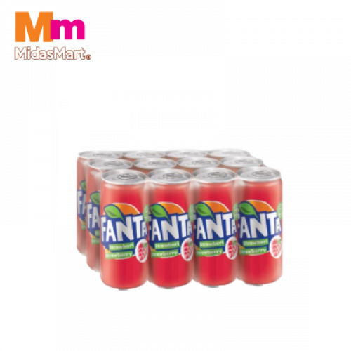 FANTA STRAWBERRY CAN 12X320ML