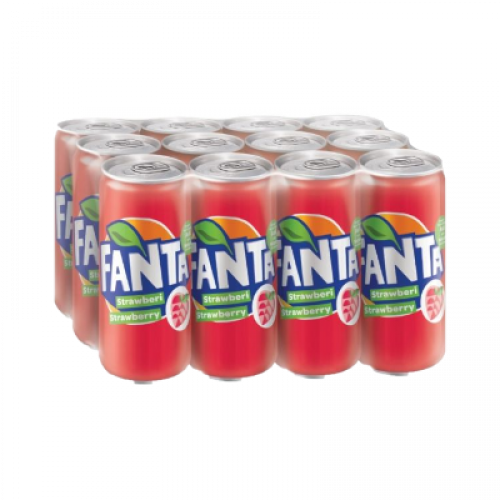 FANTA STRAWBERRY CAN 12 X 320ML