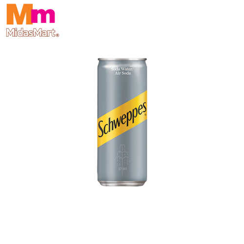 SCHWEPPES SODA WATER CAN (320ML)