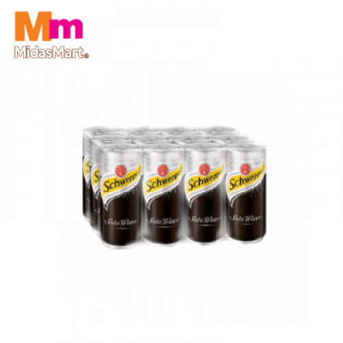 SCHWEPPES SODA WATER 12X320ML