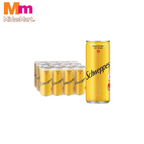 SCHWEPPES TONIC WATER CASE (12 X 320ML)
