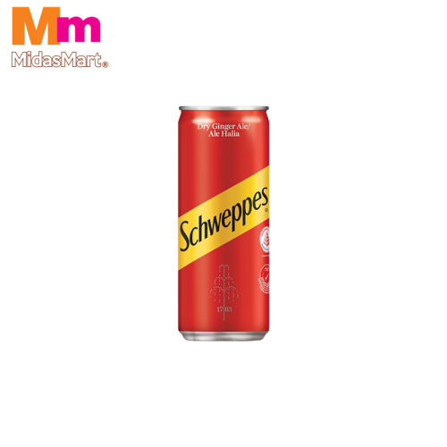 SCHWEPPES GINGER ALE CAN MULTIPACK (4 x 320ML)