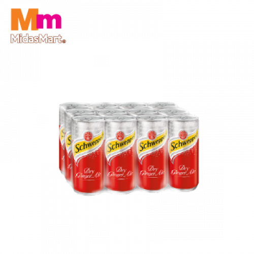 SCHWEPPES GINGER ALE 12X320ML