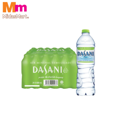 DASANI MINERAL WATER 24X600ML