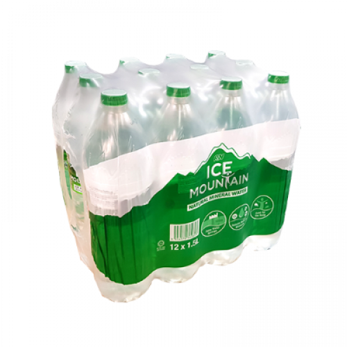 ICE MOUNTAIN MINERAL WATER 12X1.5L