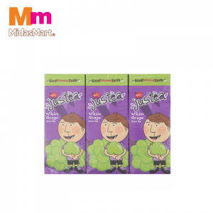 JUSTEA GREEN TEA WHITE GRAPE 1X6X250ML