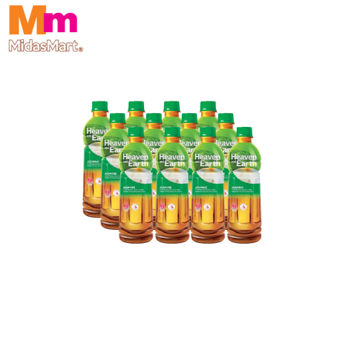 HEAVEN & EARTH JASMINE GREEN TEA CASE (12 X 500ML)