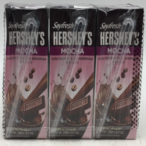 SOYFRESH HERSHEY'S MOCHA 1X6X236ML