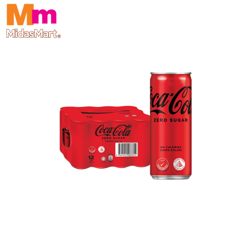 COCA-COLA ZERO SUGAR CANS MULTIPACK (12 X 320ML)