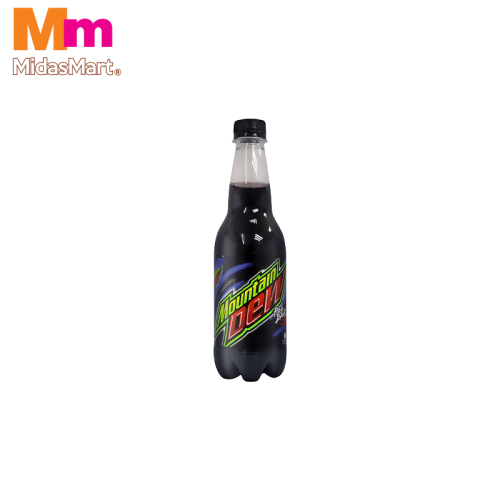 MOUNTAIN DEW PITCH BLACK SODA (400ML)