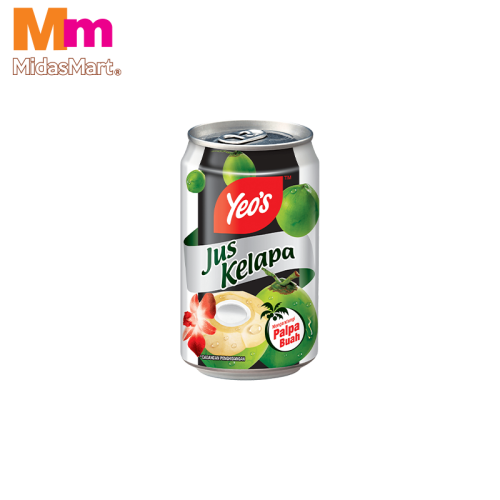 YEO'S COCONUT JUICE WITH PULP CAN (300ML)