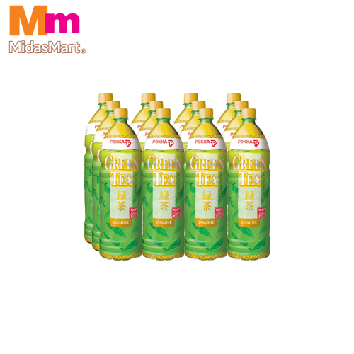 POKKA JASMINE GREEN TEA BOTTLES (12 X 1.5L)