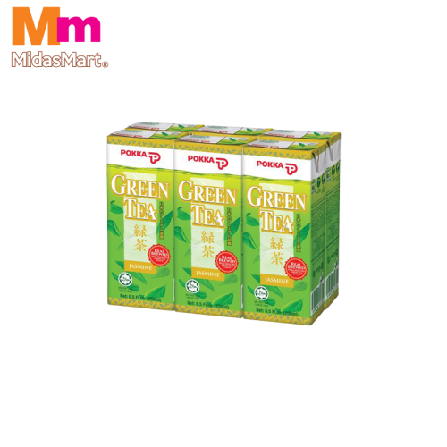 POKKA JASMINE GREEN TEA PACK (6 X 250ML)