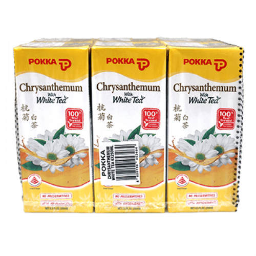 POKKA CHRYST W/TEA 1X6X250ML