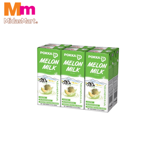 POKKA MELON MILK MULTIPACK (6 x 250ML)