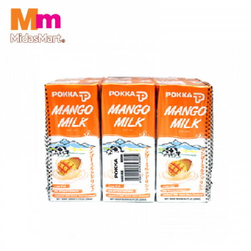 POKKA MANGO MILK 1X6X250ML