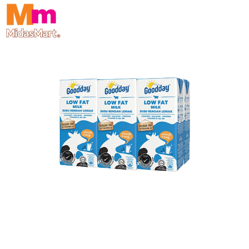 GOODDAY UHT LOW FAT MILK PACK (6 X 200ML)