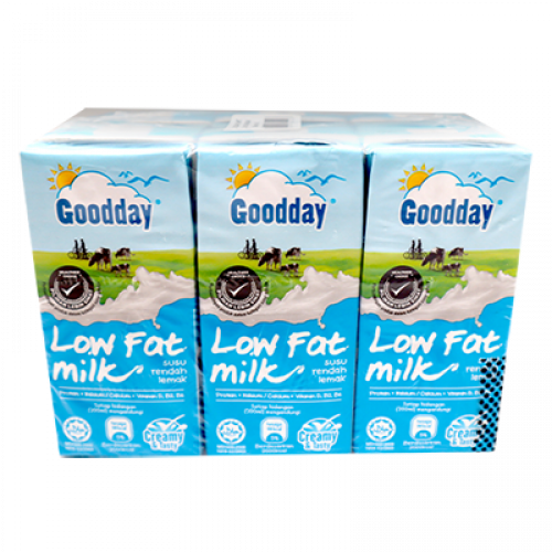 GOOD DAY UHT LOW FAT MILK 1X6X200ML