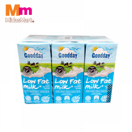 GOOD DAY UHT LOW FAT MILK 1X6X200ML GOOD DAY UHT LOW FAT MILK 1X6X200ML