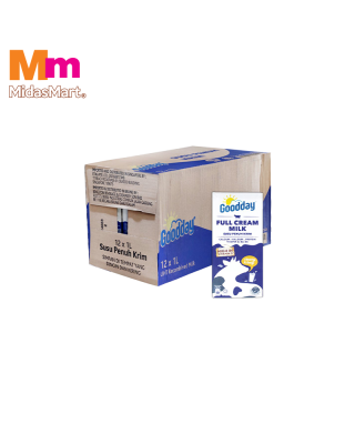 GOODDAY UHT FULL CREAM MILK CASE (12 X 1L)