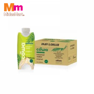 COWA COCONUT WATER 12X330ML