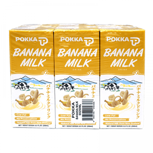 POKKA BANANA MILK 1X6X250ML