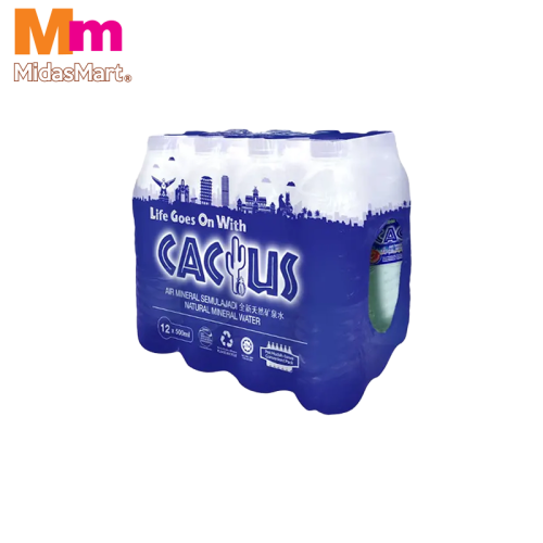CACTUS NATURAL MINERAL WATER MULTIPACK (12 X 500ML)