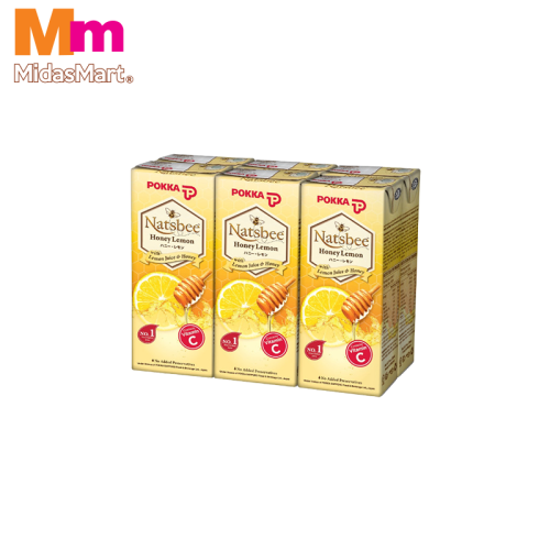 POKKA NASTBEE HONEY LEMON MULTIPACK (6 x 250ML)