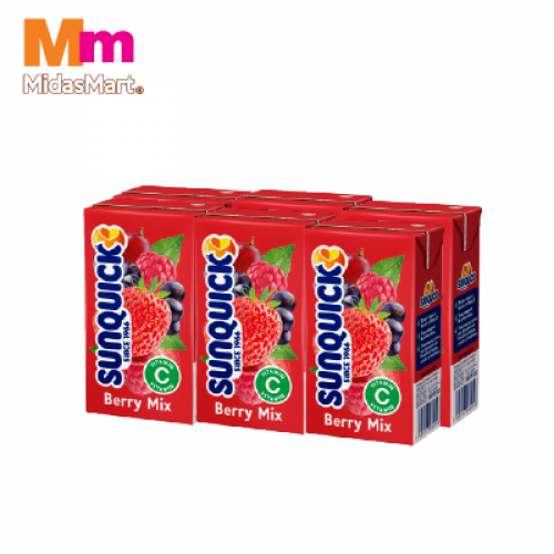 SUNQUICK BERRIES FRUIT DRINK 1X5X125ML