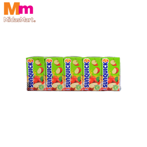 SUNQUICK APPLE FRUIT DRINK MULTIPACK (5 X 125ML)
