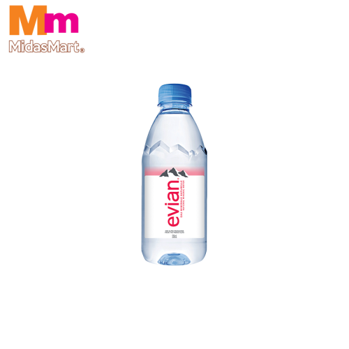 EVIAN NATURAL MINERAL WATER PRESTIGE (330ML)