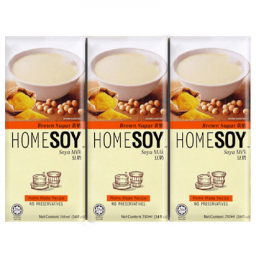 HOMESOY BROWN SUGAR 1X6X250ML