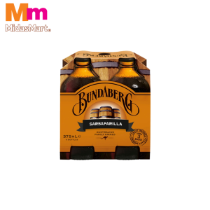 BUNDABERG SARSAPARILLA PACK (4 X 375ML)